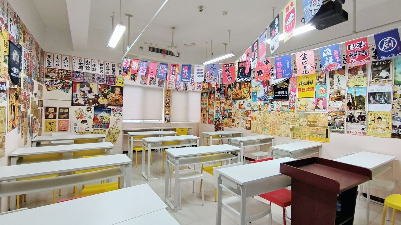 武漢平成日本語学校 教室の様子（その1）